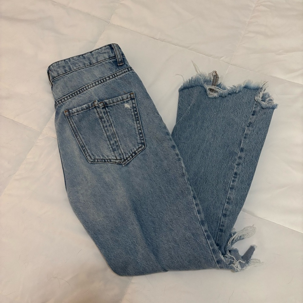 Rachael Kirkconnell BDG Wilco Flare High Rise Denim Jeans